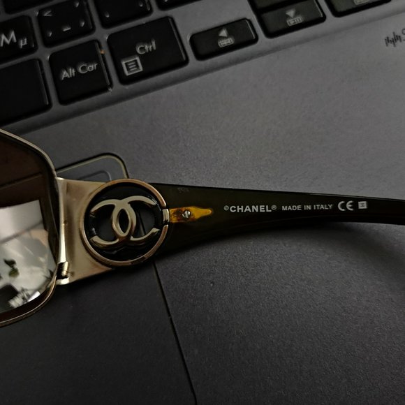 Chanel Sunglasses with Prescription Gradient Lenses  R -1.50  L -2.50 - Picture 9 of 13